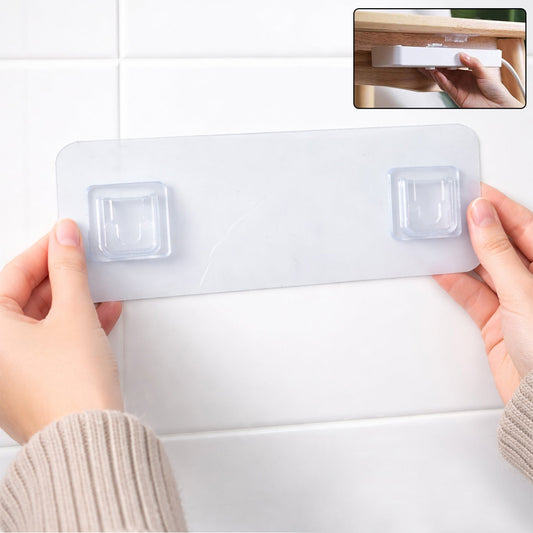 Wall mounted self-adhesive organizer for home