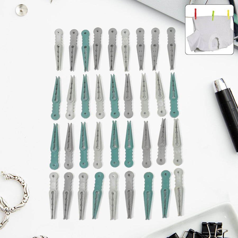 Plastic Cloth Pegs (36 Pcs) – Multipurpose & Strong | BathNova