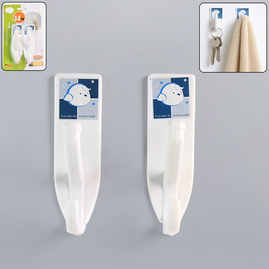 Self-Adhesive Wall Hooks – Strong Multipurpose Hangers | VoltDesk