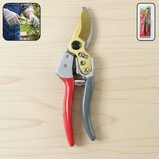 8-inch garden pruners with sharp blade for precise trimming