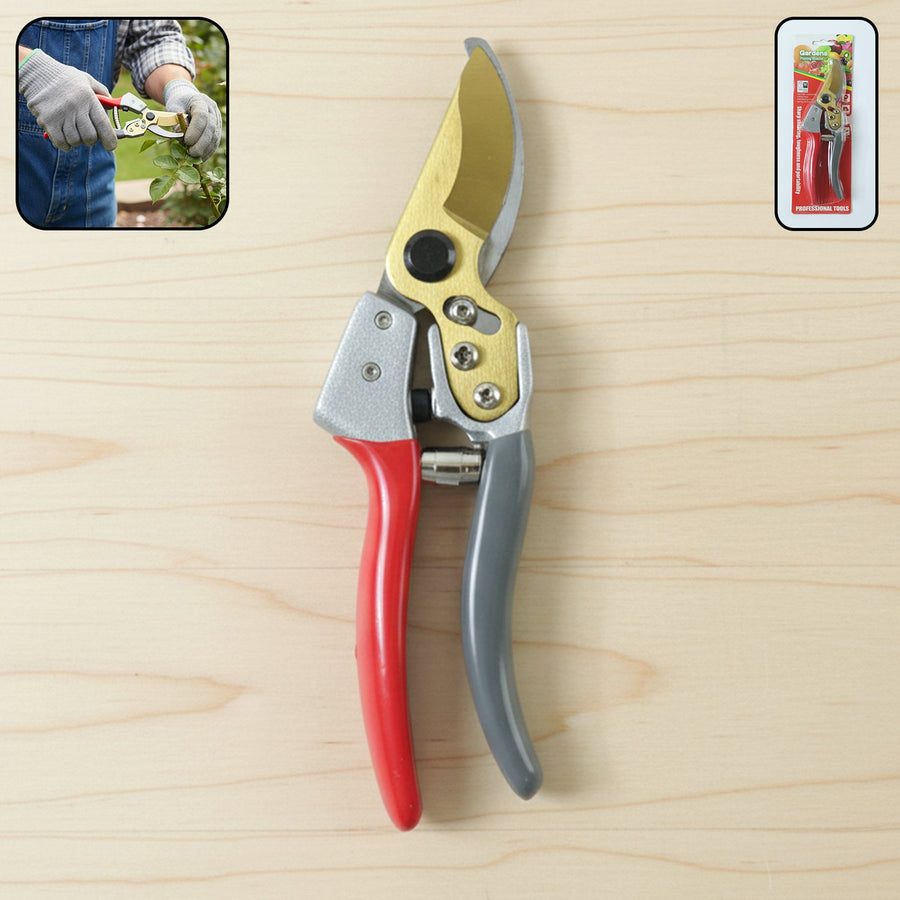 Garden Pruners – Heavy Duty 8-inch Scissor for Precise Cutting
