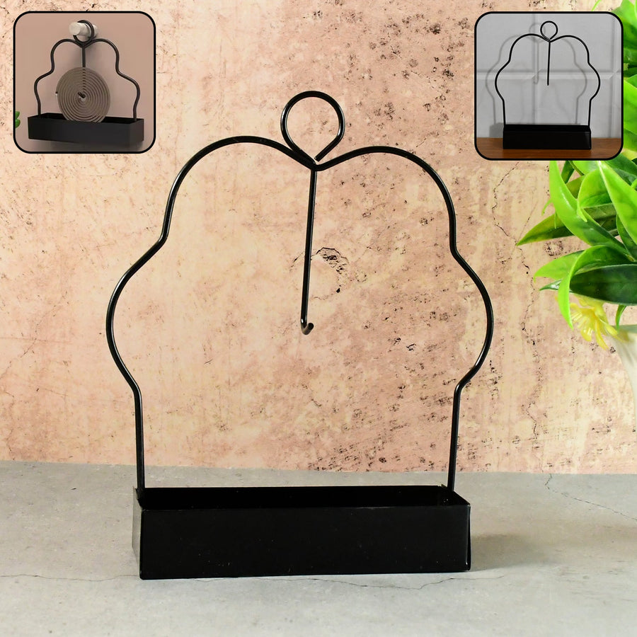 Mosquito Coil Holder – Safe Ash Catcher Stand for Home Use