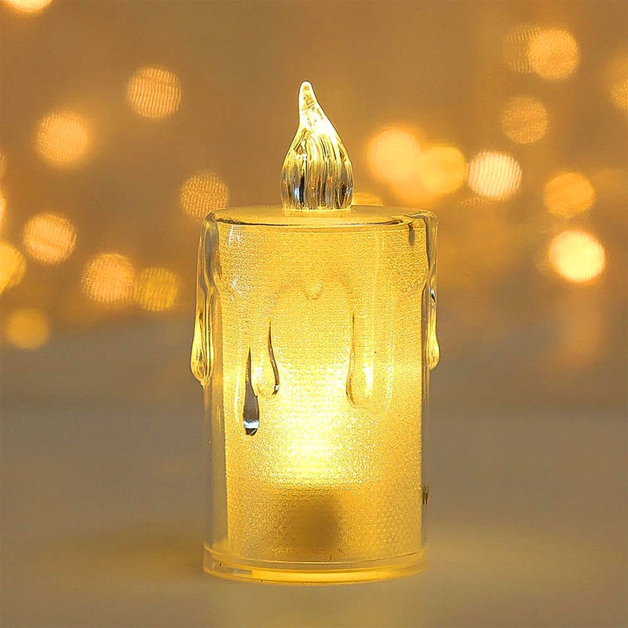 Diwali LED Candle – Crystal Glitter Light for Home Decor | Styleva