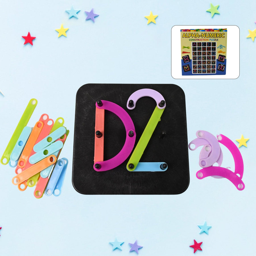 Alphabet Numeric Puzzle – Educational Toy for Kids | Inventive Play