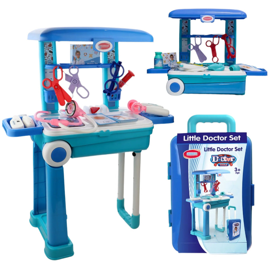 Kids Doctor Set with Trolley & LED Light Instruments | Aditi
