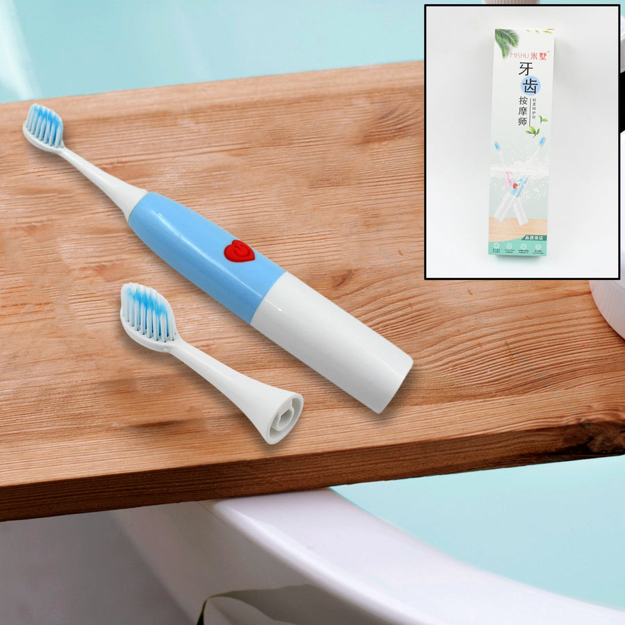 Battery-Operated Electric Toothbrush – Portable Dental Care | BrushedUp