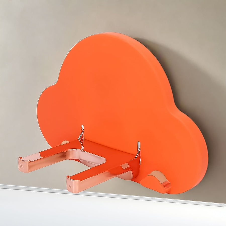 Hair Dryer Holder – Wall Mounted Foldable Stand | Calm & Curl