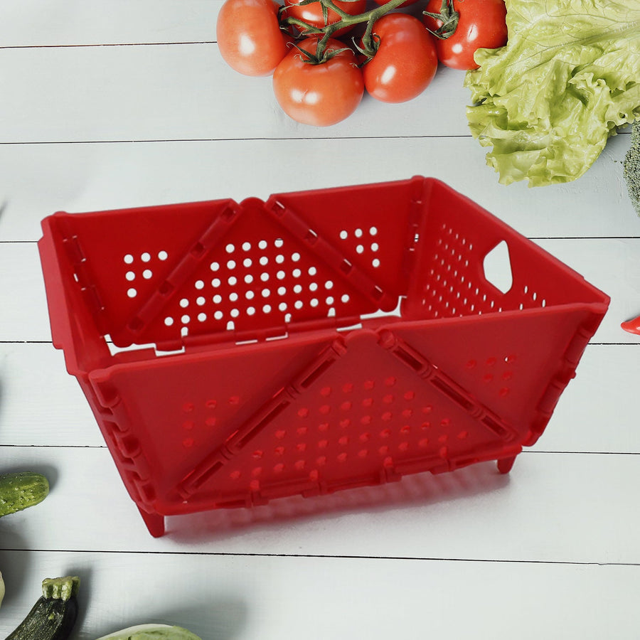 Foldable Storage Basket – Ventilated & Space-Saving | Tidy Table