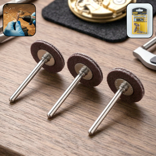 Set of mini rotary tool grinding discs for precision detailing