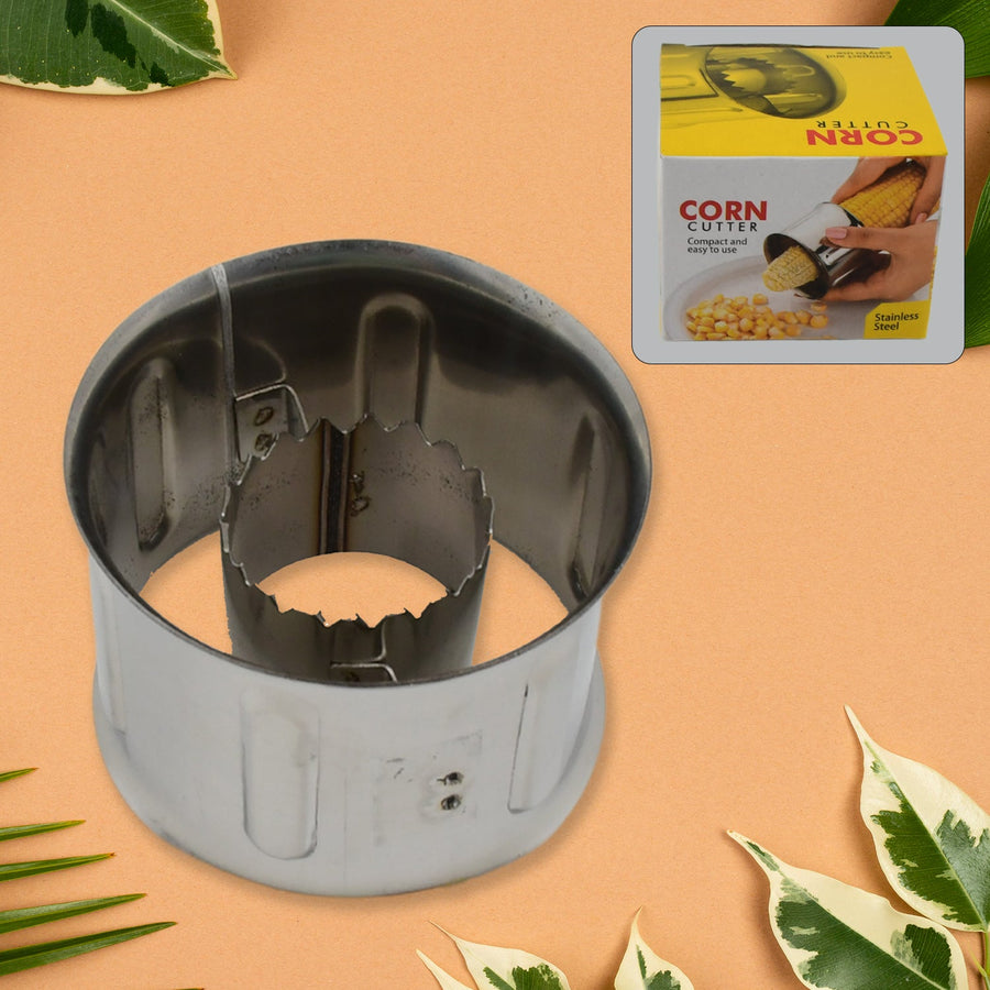 Stainless Steel Corn Cutter – Safe Kernel Remover | ChefAura