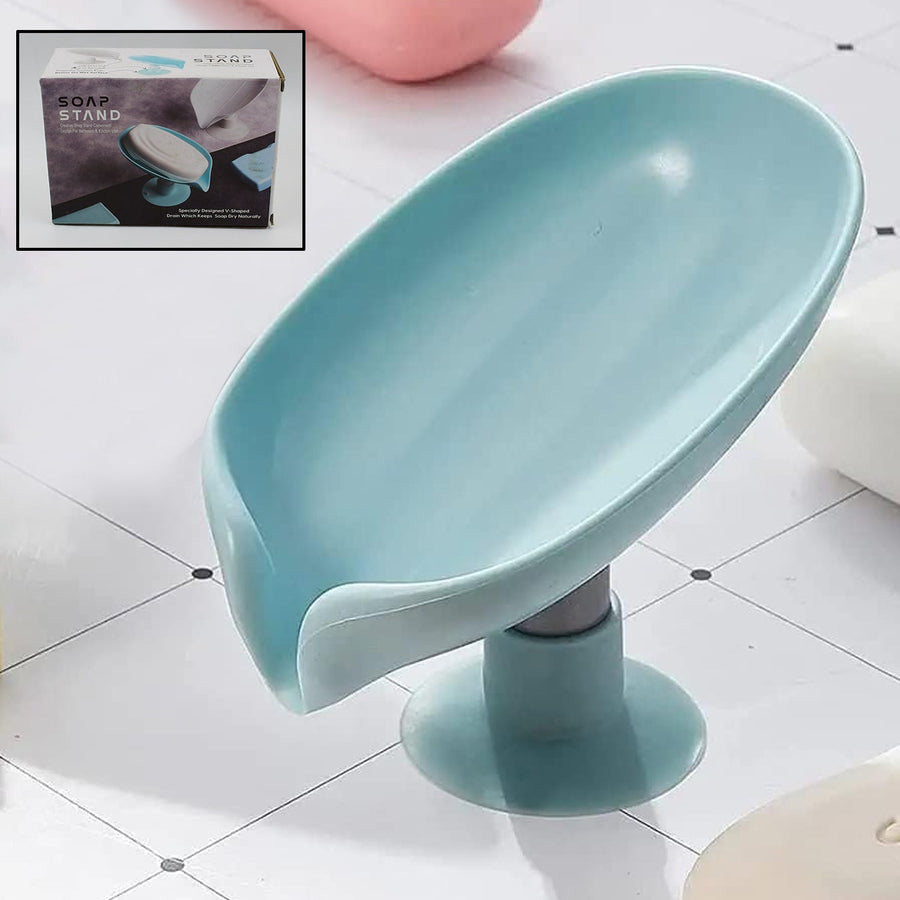 Self Draining Soap Dish – Suction Cup Holder | VelvetBubbles