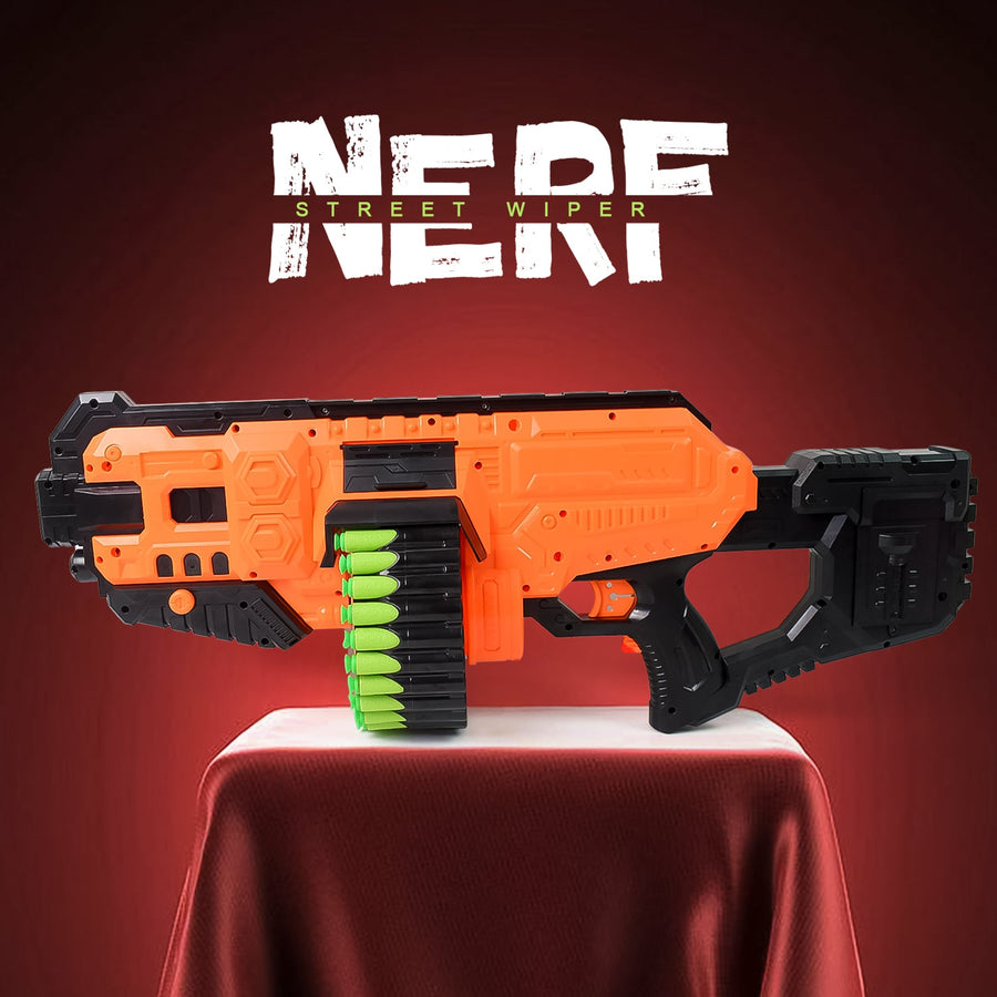 Toy Gun with Soft Bullets – 30-Shot Street Viper | Aditi