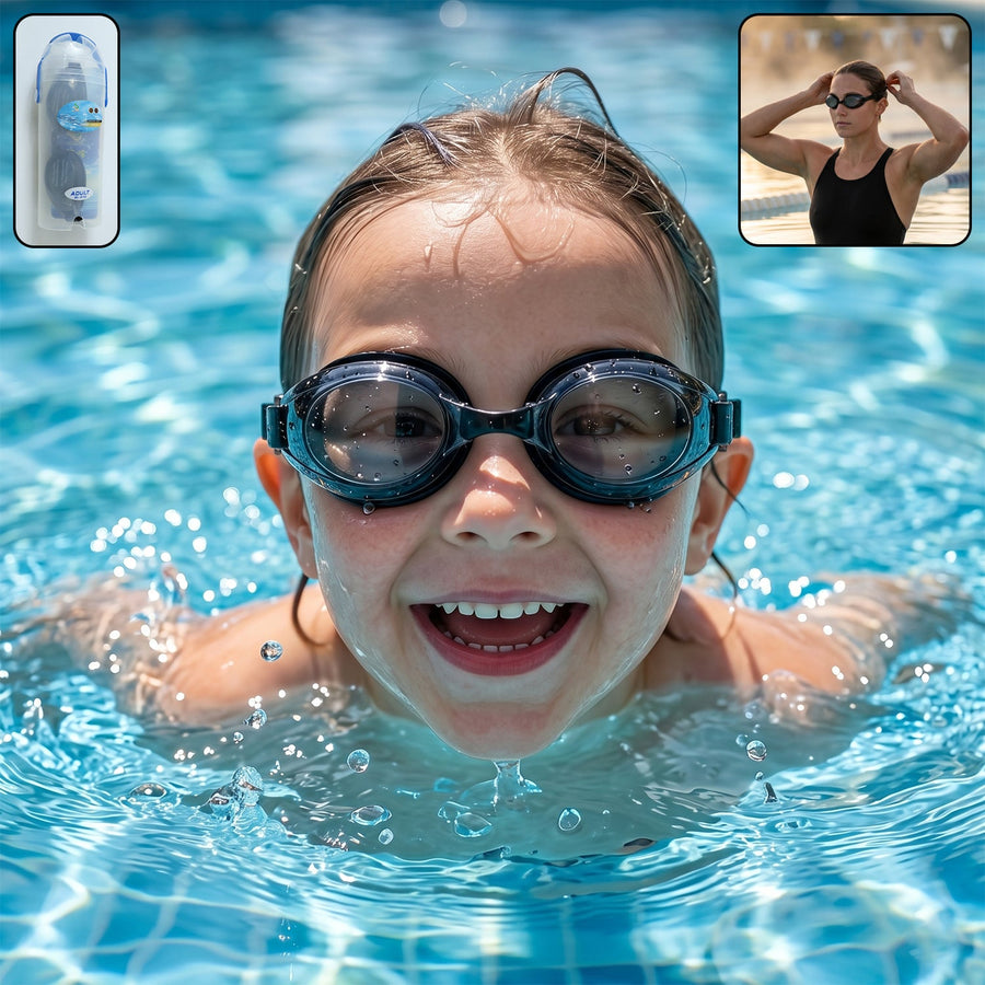 Kids Anti-Fog Swimming Goggles Ð Adjustable Leakproof Fit