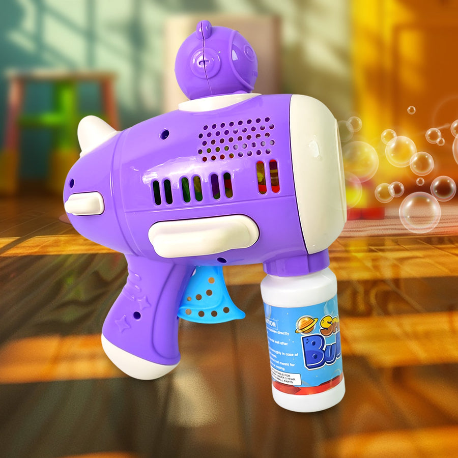 Bubble Gun Toy – Automatic LED Leak-Proof Fun for Kids | Aditi
