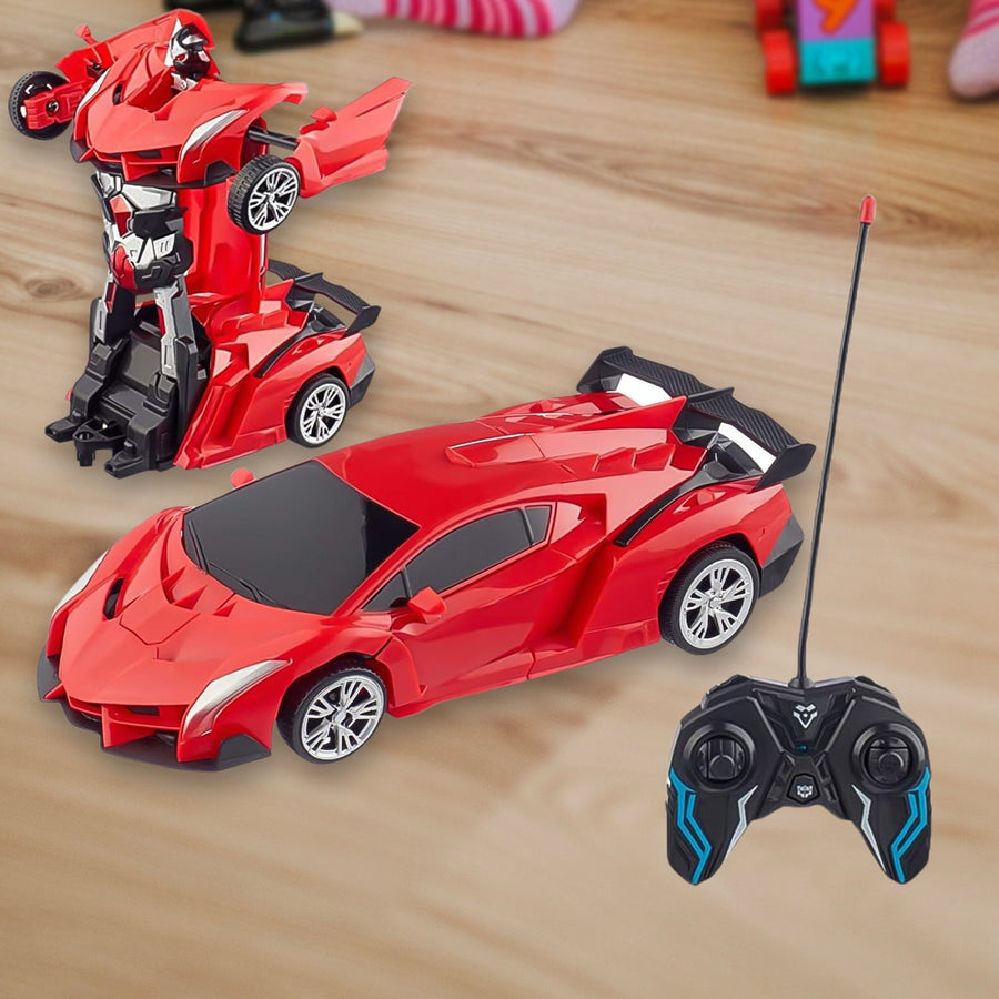 Robot Car Toy – 2-in-1 Transforming RC Car for Kids | Spark Tots