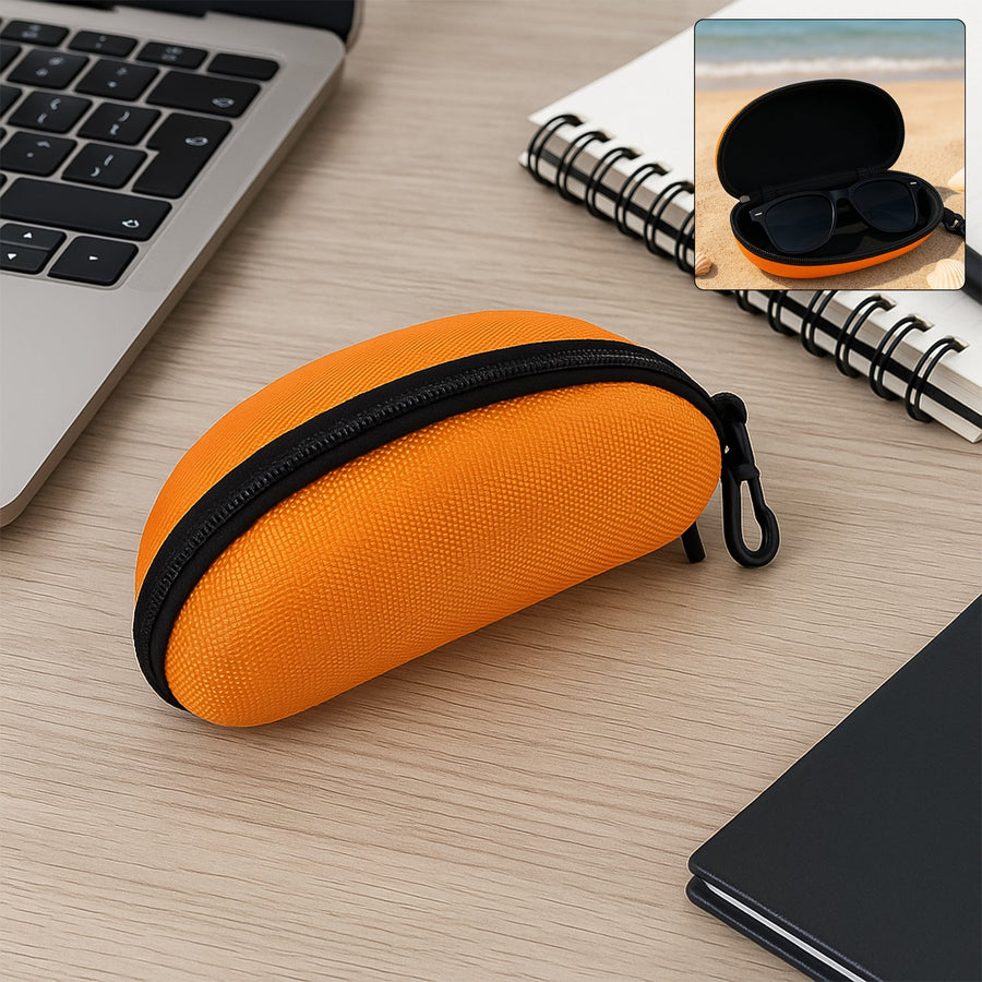 Zipper Sunglasses Case – Hard Shell Eyewear Protection | FERVENT