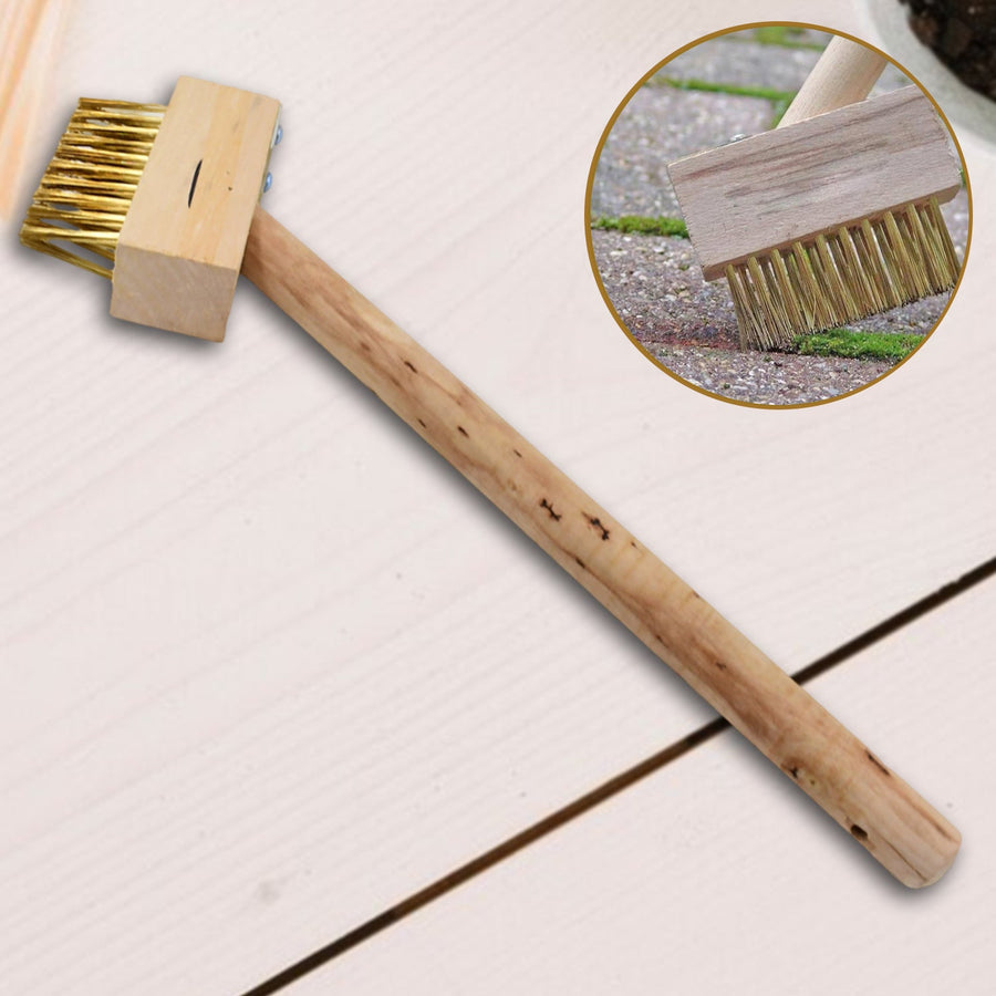 Paving Brush – Wooden Block Patio Weed Remover | ToolMate Pro