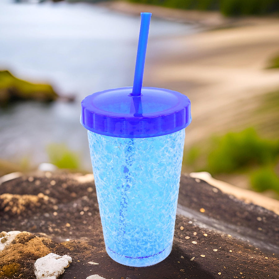 Reusable Sipper Tumbler – 500ml with Lid & Straw | Indo Glow