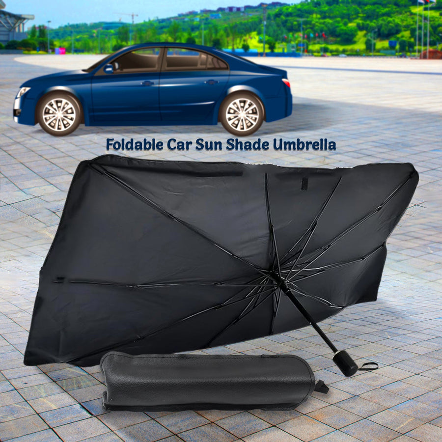 Car Windshield Sun Shade – Foldable UV Protector | Velvet Wheels