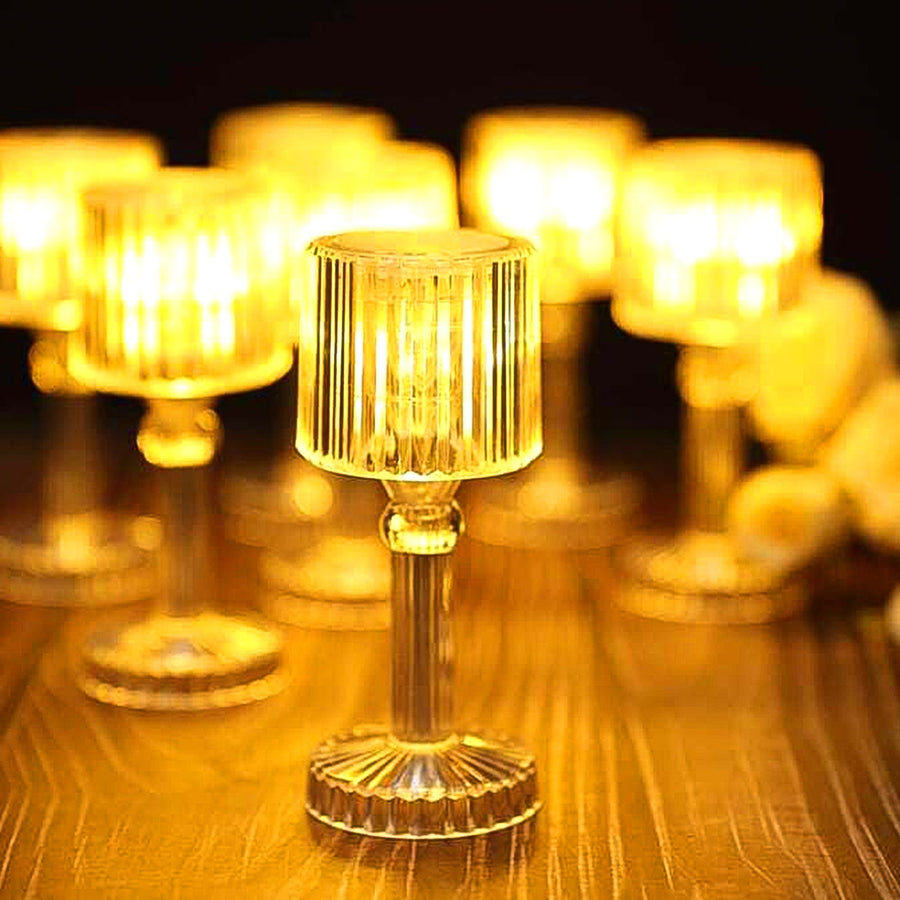 Mini Acrylic LED Desk Lamp – Crystal Design & Portable | Voltronic