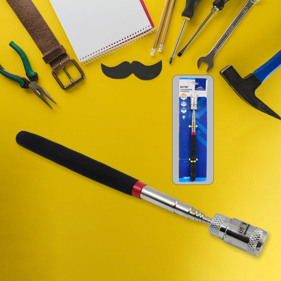 Magnetic Pick Up Tool – Telescopic LED & Flexible | RaceVault