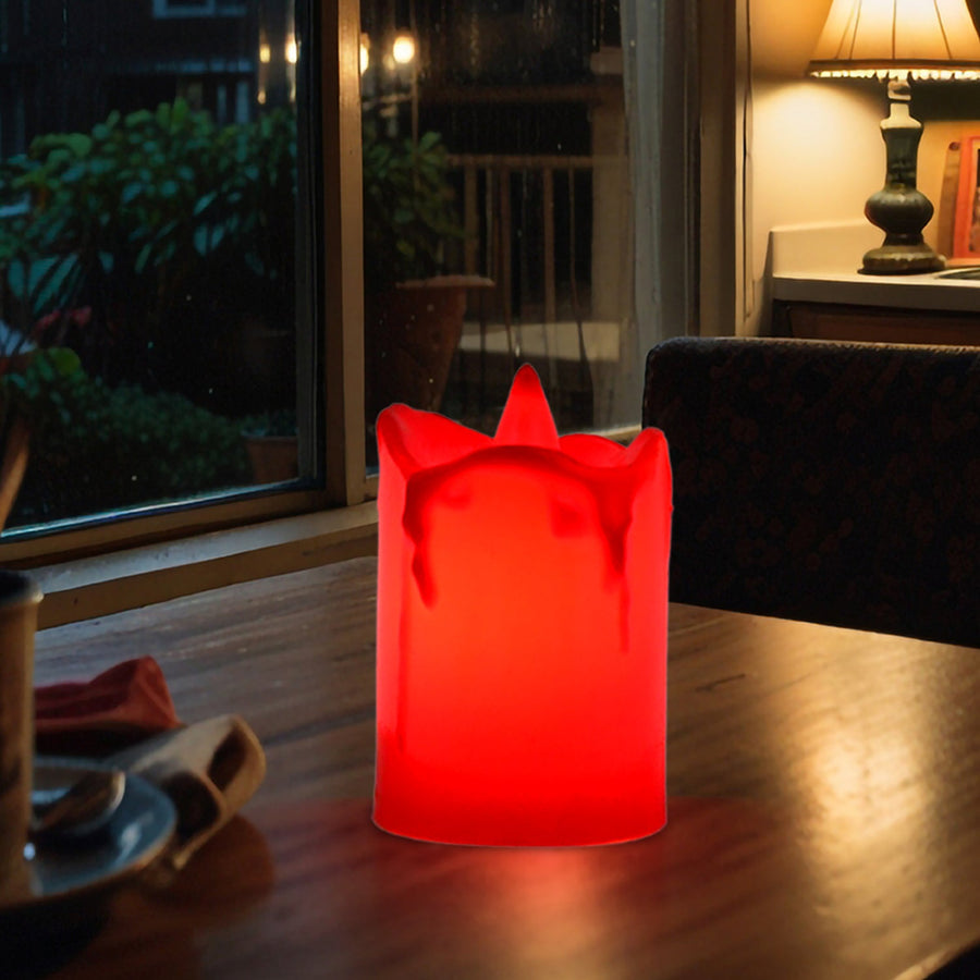 Flameless LED Candles – Realistic Melted Design Decor | Indo Glow