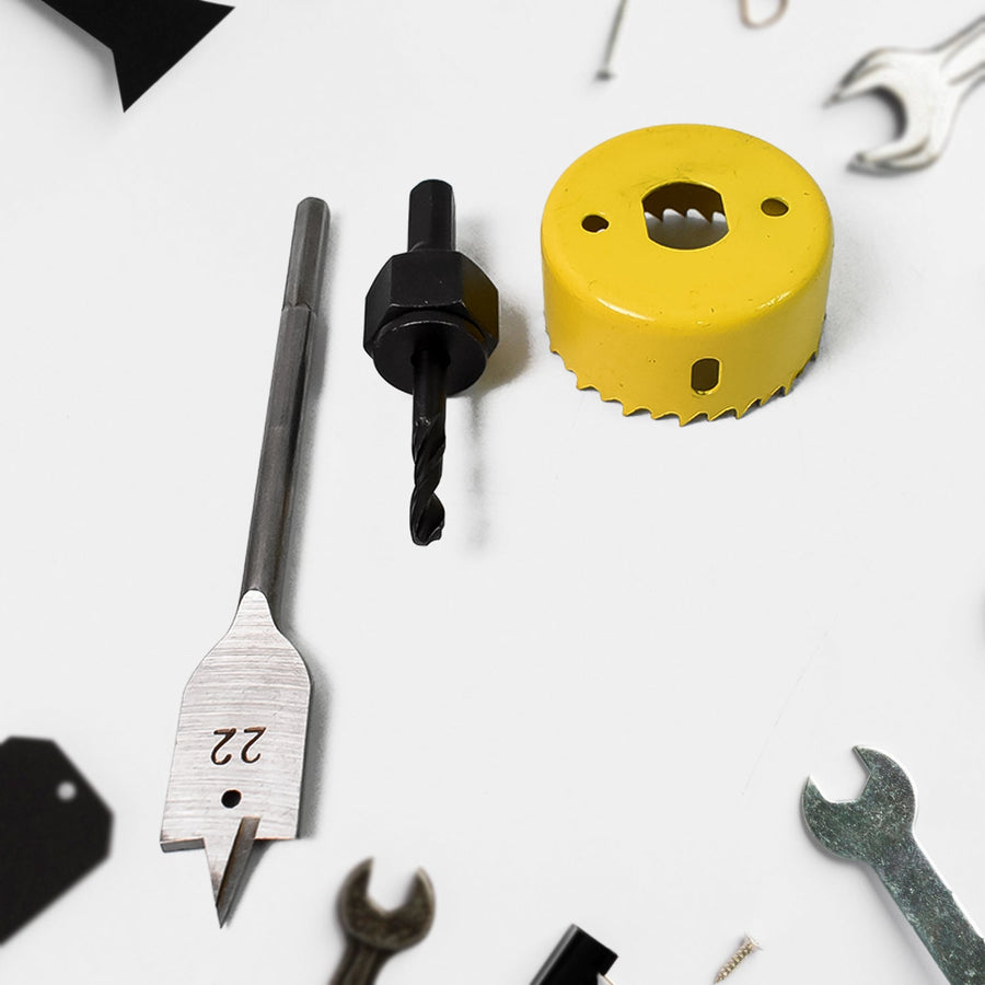Door Lock Installation Kit – Carbon Steel Hole Saw Set | Wagtail