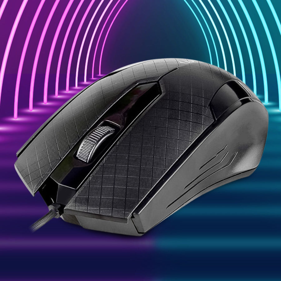 Wired Optical Mouse – Ergonomic, 1000 DPI for Laptop | Compshop