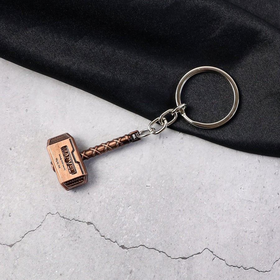 Metal Hammer Keychain – Durable Zinc Alloy Mini Keyring