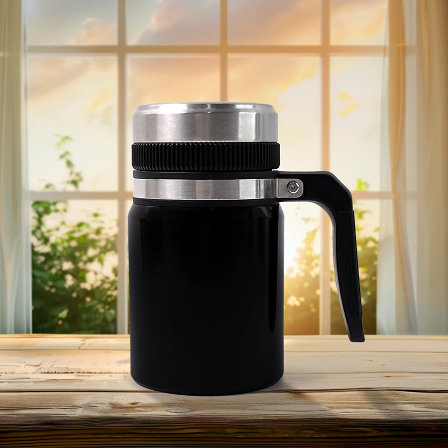 Stainless Steel Vacuum Cofee Cup With Non Slip Scalding (600Ml Approx)