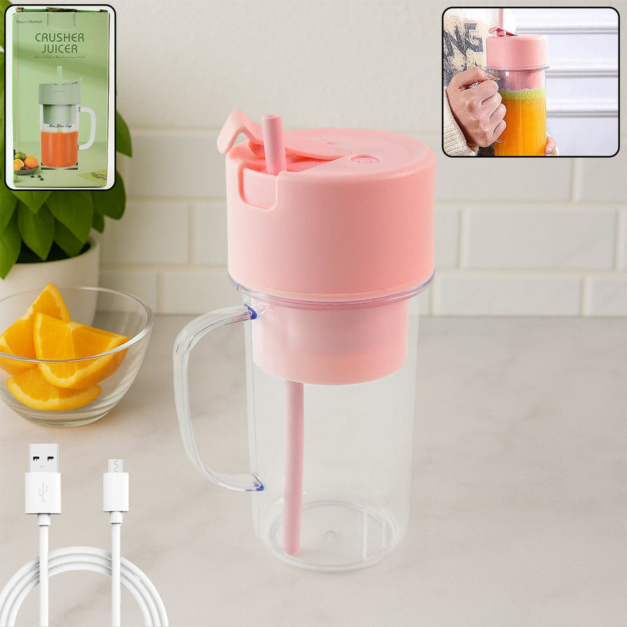 Portable USB Juicer – 420ml Rechargeable Blender | Siplix