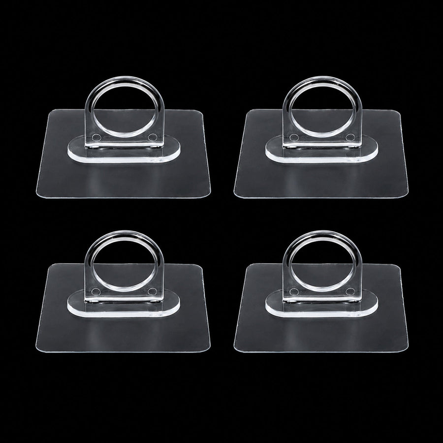 Adhesive Wall Hooks Ð Strong Hold, No Drilling Needed for Easy Organisation