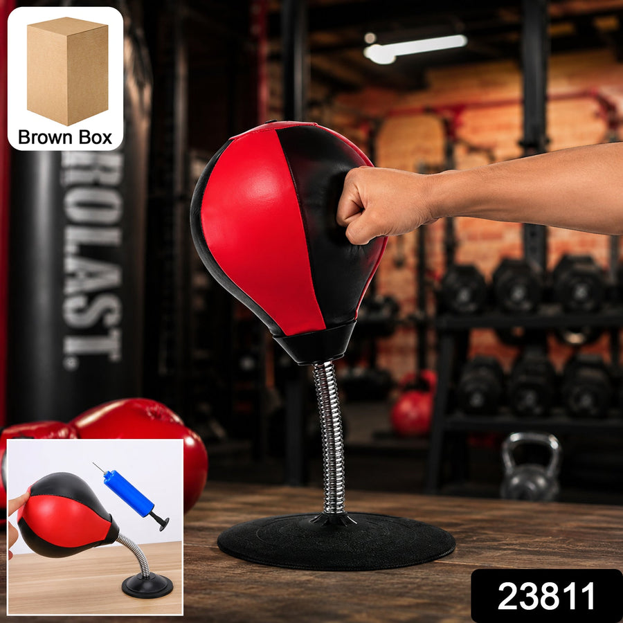 Inflatable Desktop Punching Bag Ð Stress Relief & Reflex Training