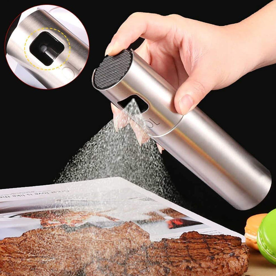 Oil Spray Bottle – 100ml Stainless Steel Glass | Own Hydrate