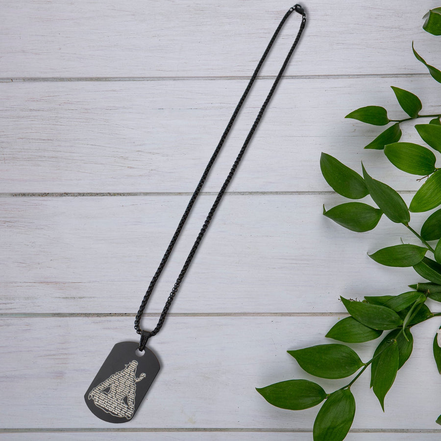 Mahadev Locket – Stainless Steel Shiv Pendant for Men | Indo Glow