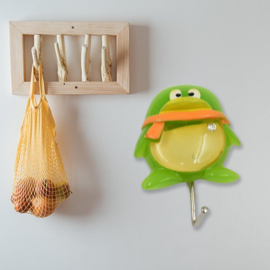 Self-Adhesive Wall Hooks – Multipurpose Frog Design | GlimmerHome