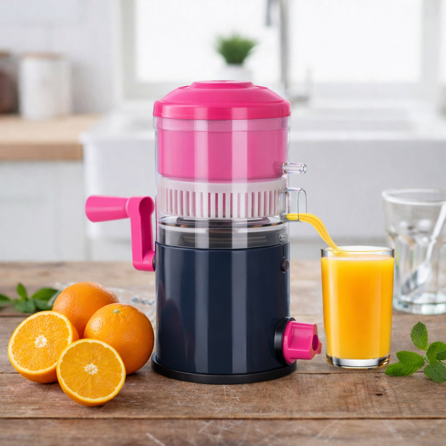 Manual Hand Press Juicer – Efficient Citrus Juice Extractor