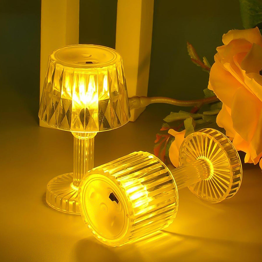 LED Candle Lamp – Portable Small Table Lamp | Tidy Table