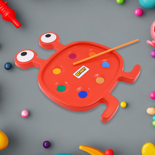 Fu Fu Monster Kids Plastic Toy Set, a vibrant early development toy for engaging play.