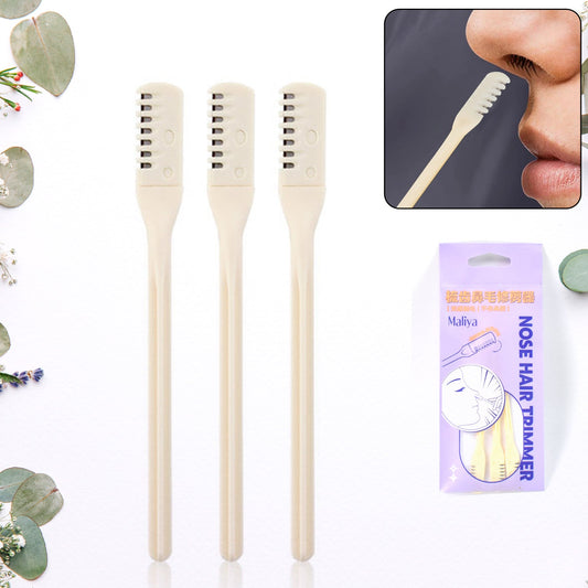 PureBeard 3-piece nose hair trimmer kit, ready for precise grooming.