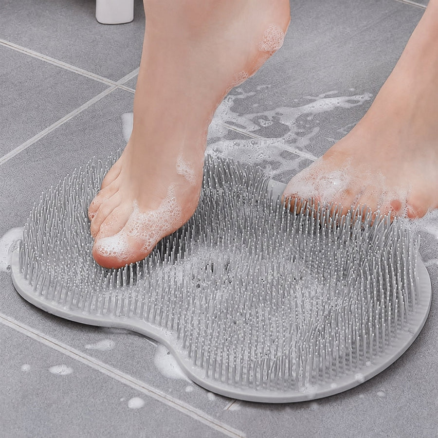 Silicone Foot Scrubber Mat Ð Soft Bristles for Easy Foot Care