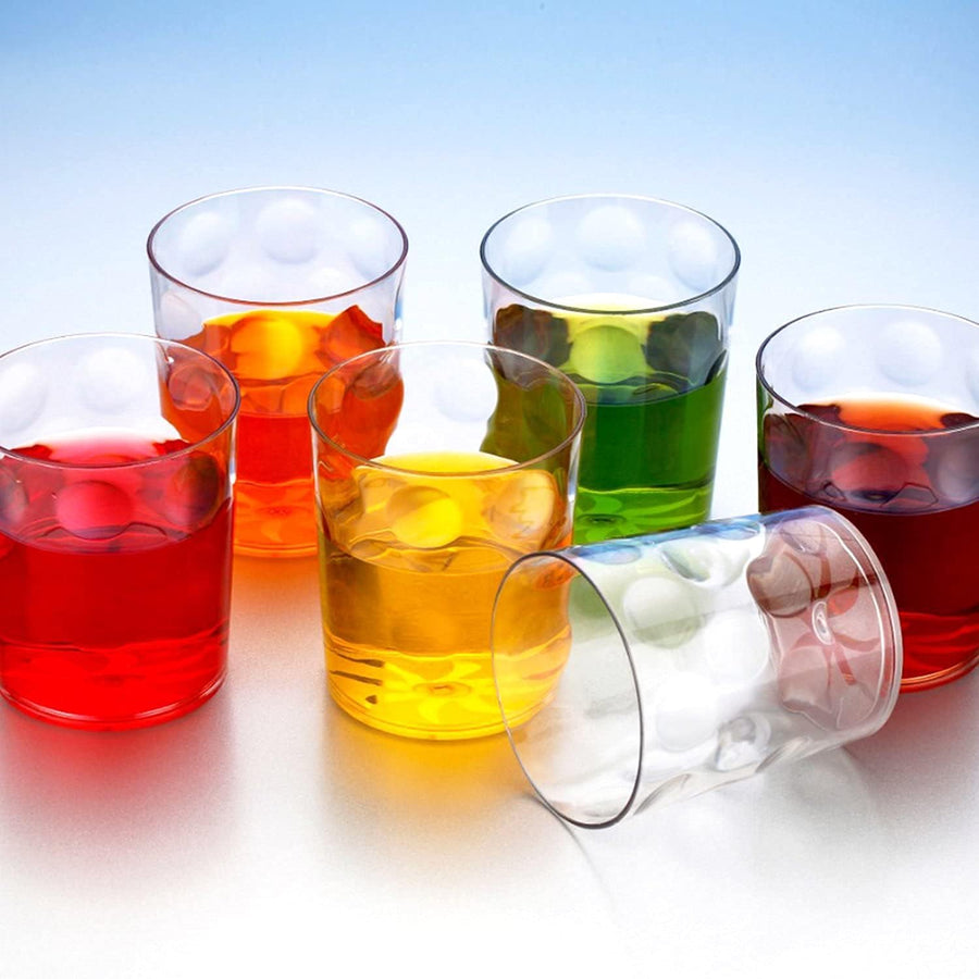Unbreakable Drinking Glasses – Bubble Design (Set of 6) | TableNest
