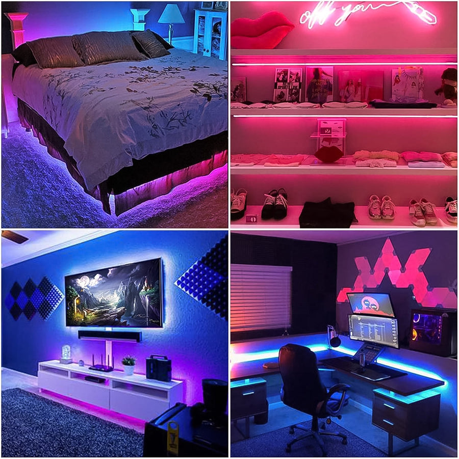RGB LED Strip Lights – 3M Multi-Colour USB with Remote | Indo Glow
