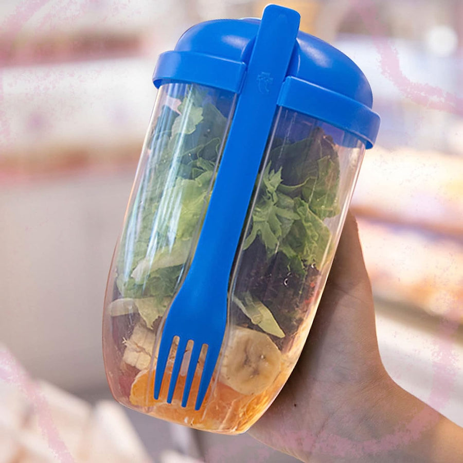 Fruit and Vegetable Salad Cups Ð Easy to Clean and Portable for Travel