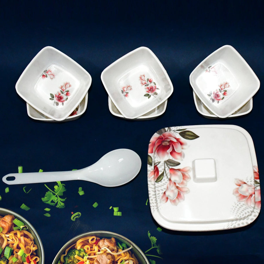 Plastic Dinner Set – 9-Piece Lightweight & Durable | Hector