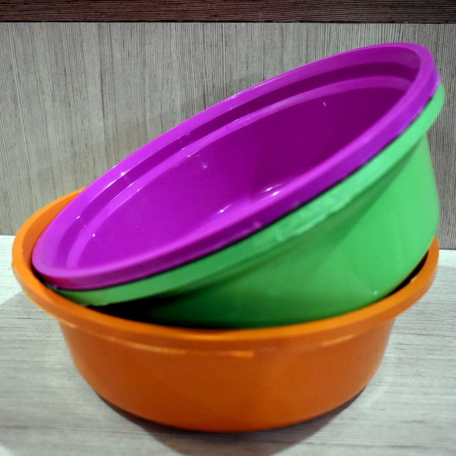 Plastic Storage Bowls Set of 3 – Multipurpose & Durable | Storenzo