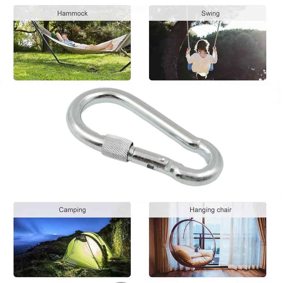 Stainless Steel Snap Hook – Heavy Duty Carabiner Clip | Wagtail