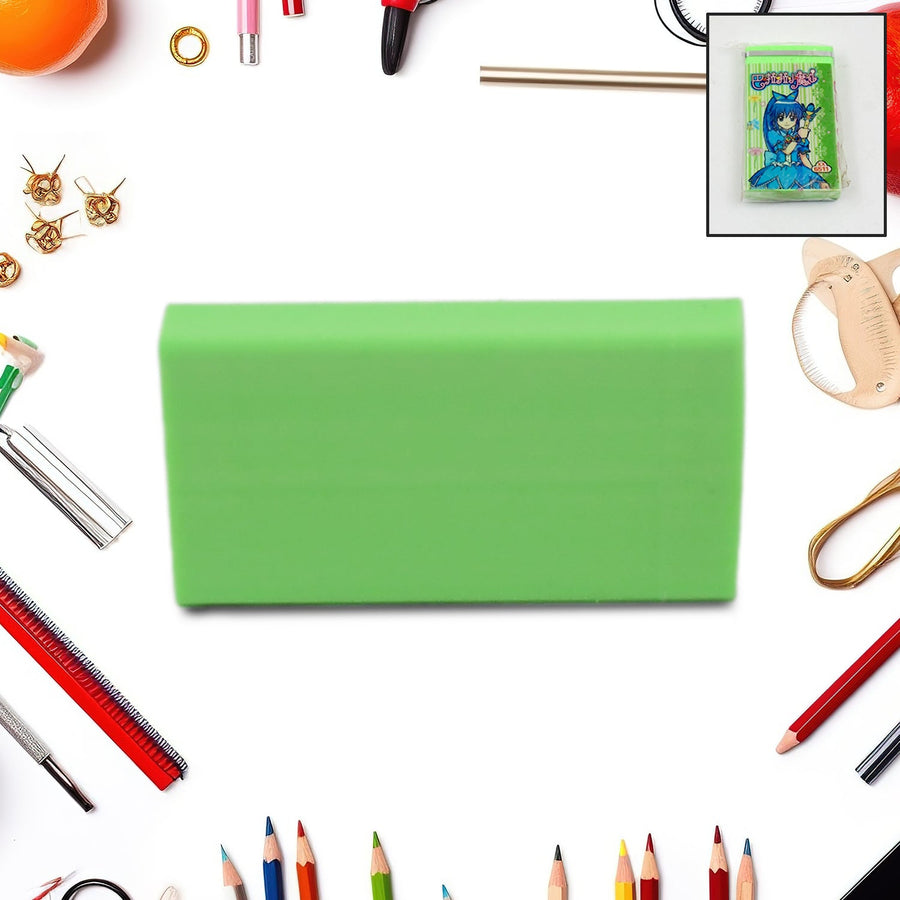 Cartoon Eraser – Stylish Mix Design for School & Gifts | Writezo