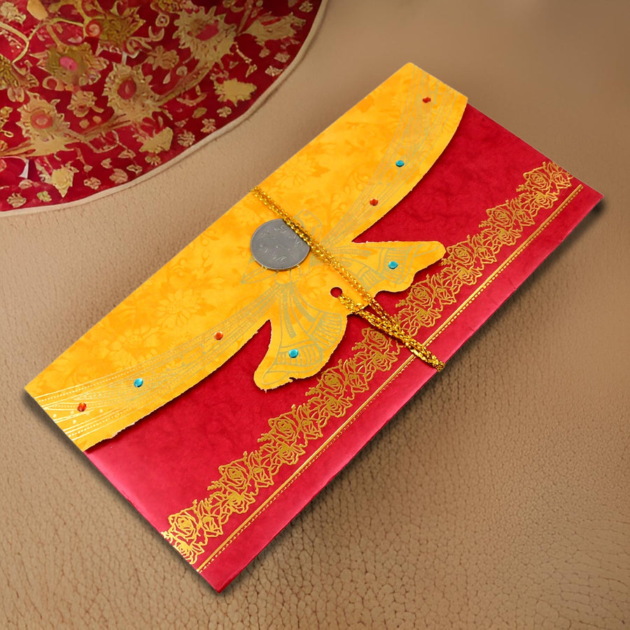 Wedding Shagun Envelope – Multicolour Premium Cash Cover | GiftingGrace