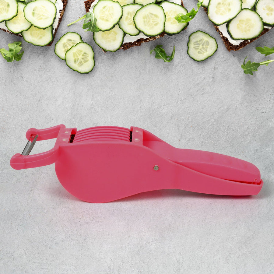 Vegetable Cutter with Peeler – 2-in-1 Multi Slicer | Quickslice